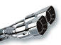 Tip 2.5in Inlet/ 3in Outlet Dual Round Intercooled With Y-Pipe