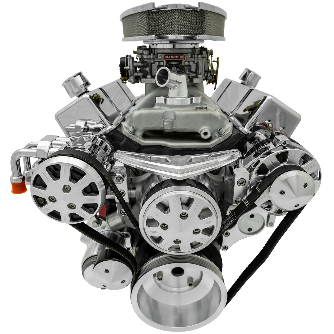 Small Block Chevy Ultra Serpentine System - All Inclusive - AC & ALT