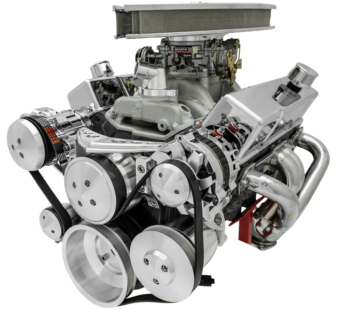 Big Block Chevy Ultra Serpentine System - All Inclusive - AC & PS