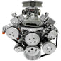Big Block Chevy Ultra Serpentine System - All Inclusive - AC & PS - Chrome