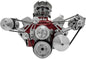 Small Block Chevy Serpentine Conversion - SWP - Outward - AC & PS - Saginaw-Key