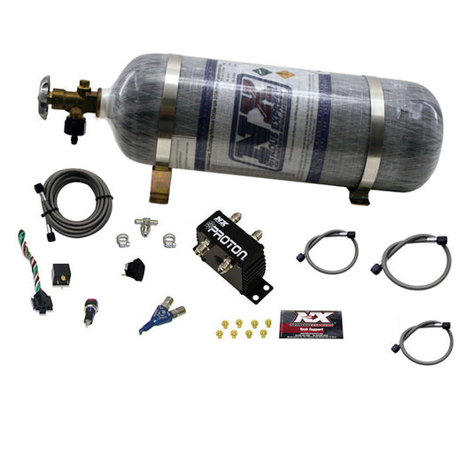 Nitrous Express - PROTON SERIES NITROUS SYSTEM W/ 12LB BOTTLE - 20420-12