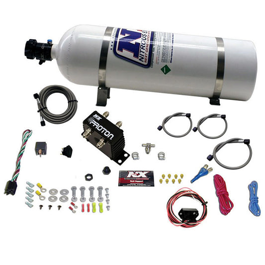 Nitrous Express - PROTON FLY BY WIRE NITROUS SYSTEM W/ 15LB BOTTLE - 20422-15