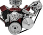 Small Block Chevy High Flow Serpentine Conversion Ultra  Outward - Saginaw-Key