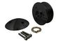 SERPENTINE ALTERNATOR W/CAP - Black