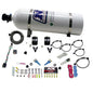 Nitrous Express - DUAL NOZZLE SPORT COMPACT SYSTEM W/ 15LB BOTTLE (35-50-75HP) - 20616-15
