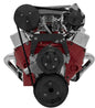 Small Block Chevy High Moutn Serpentine Conversion - AC & ALT - Black