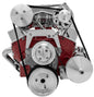 Small Block Chevy High Moutn Serpentine Conversion - AC & PS - Saginaw-Press