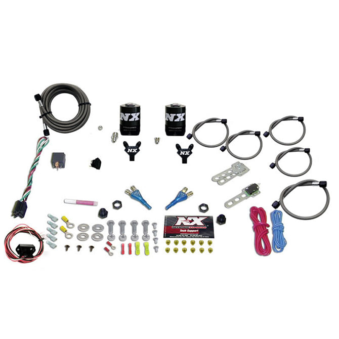 Nitrous Express - NISSAN / INFINITY DUAL NOZZLE (35-150HP) WITHOUT BOTTLE - 20716-00