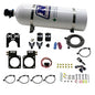 Nitrous Express - NISSAN GT-R NITROUS PLATE SYSTEM (35-300HP) W/ 15LB BOTTLE - 20717-15