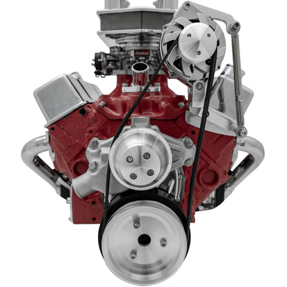 Small Block Chevy High Flow Serpentine Conversion - ALT Only - Driver - SWP