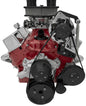 Big Block Chevy Serpentine Conversion - Inward - SWP - AC & PS - GMT2 - Black