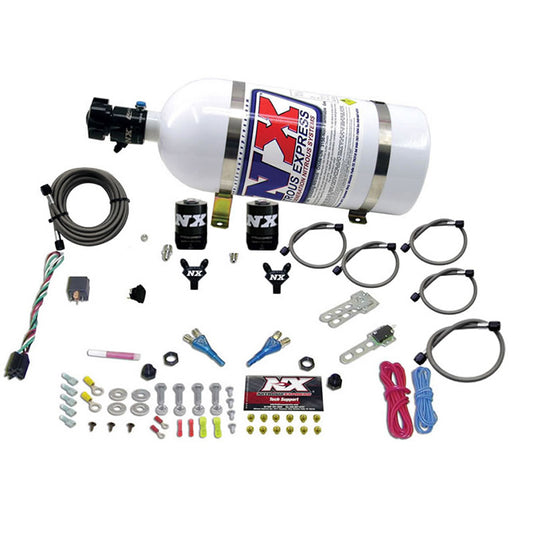 Nitrous Express - BMW EFI ALL (50-300 HP) DUAL NOZZLE WITH 10LB BOTTLE  - 20816-10