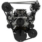 Chevy LT1 Gen II Serpentine Conversion; High; AC & PS; Corvette; GMT2 - Black