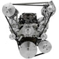 Chevy LT1 Gen II Serpentine Conversion - High Mount - AC & PS - Corvette - GMT2