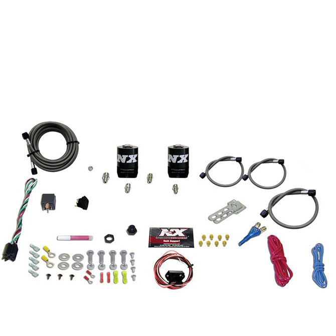 Nitrous Express - UNIVERSAL FLY BY WIRE SINGLE NOZZLE SYSTEM LESS BOTTLE INCLUDES TPS SWITCH - 20919-00