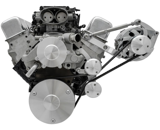 Chevy LT1 Gen II Serpentine Conversion - Outward - ALT Only - Corvette