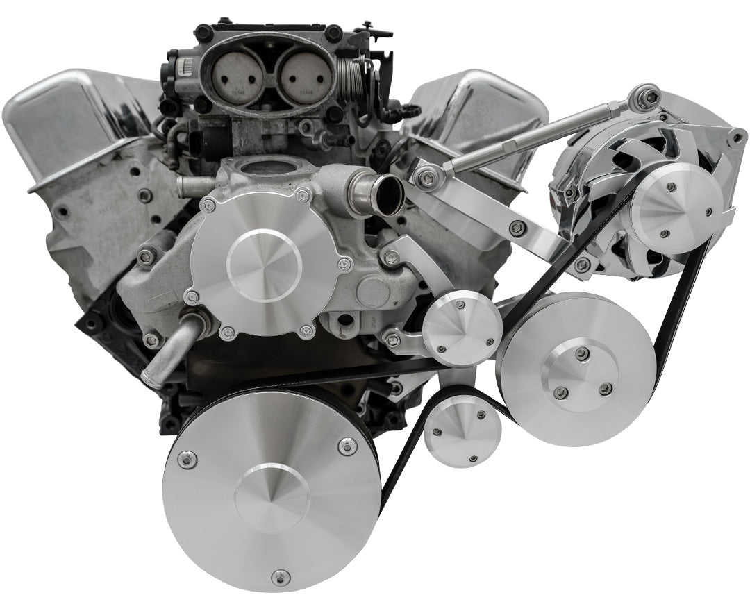 Chevy LT1 Gen II Serpentine Conversion - Outward - PS & ALT - GMT2 - Corvette