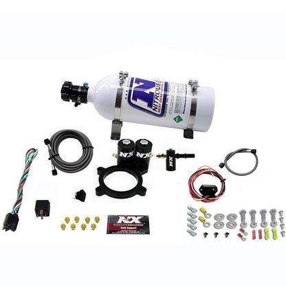 Nitrous Express - 2014-NEWER GM 5.3L TRUCK NITROUS PLATE SYSTEM (50-250HP) W/ 5LB BOTTLE - 20936-05