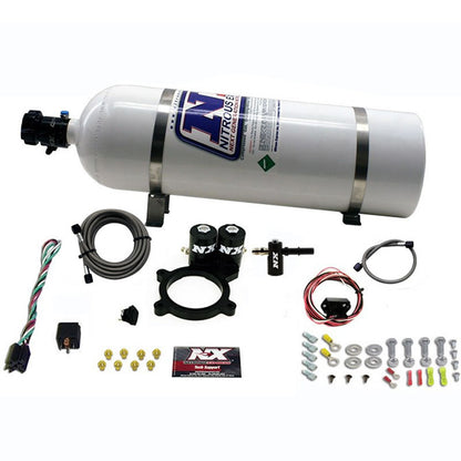 Nitrous Express - 2021+ F-150 5.0 Coyote Truck Nitrous Plate System (15# Bottle) - 20959-15