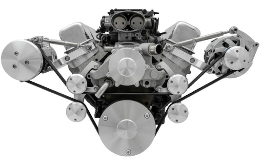 Chevy LT1 Gen II Serpentine Conversion - Outward - AC & ALT - Corvette
