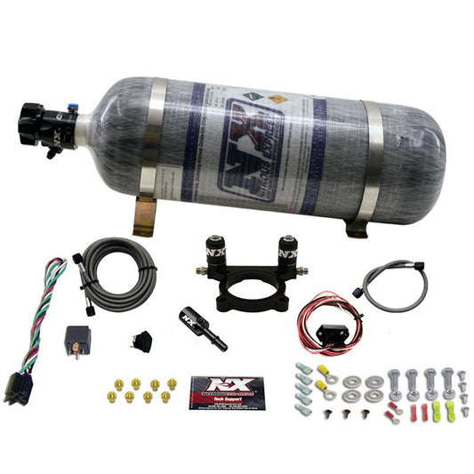 Nitrous Express - DODGE DART 2.0L PLATE SYSTEM (35-100HP) WITH COMPOSITE BOTTLE  - 20942-12
