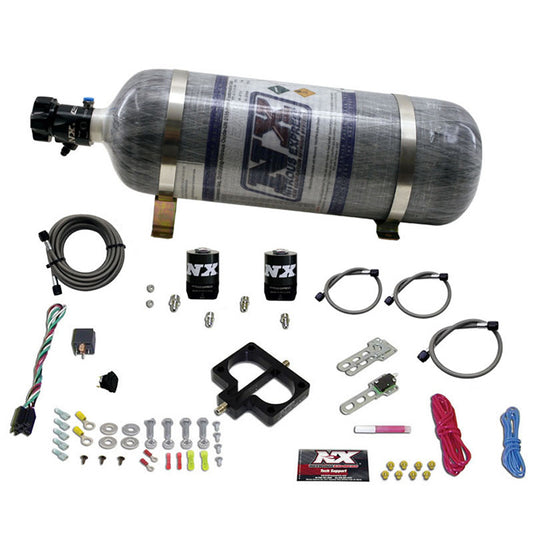 Nitrous Express - DODGE TBI PLATE SYSTEM (MAGNUM ENGINE) W/ COMPOSITE BOTTLE - 20945-12