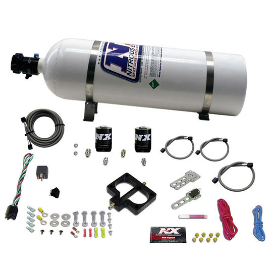 Nitrous Express - DODGE TBI PLATE SYSTEM (MAGNUM ENGINE) W/ 15LB BOTTLE - 20945-15
