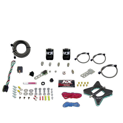 Nitrous Express - 4.6L 2 VALVE PLATE SYSTEM (50-150HP) 200-300HP JETTING AVAILABLE  LESS BOTTLE - 20946-00