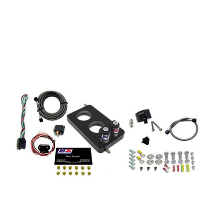 Nitrous Express - 4.6L 3 VALVE PLATE SYSTEM (50-150HP) 200-300HP JETTING AVAILABLE LESS BOTTLE - 20947-00