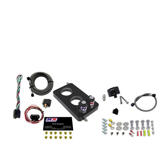 Nitrous Express - 4.6L 3 VALVE PLATE SYSTEM (50-150HP) 200-300HP JETTING AVAILABLE LESS BOTTLE - 20947-00