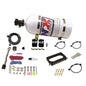 Nitrous Express - FORD 4 VALVE NITROUS PLATE SYSTEM (50-300HP) WITH 10LB BOTTLE - 20950-10