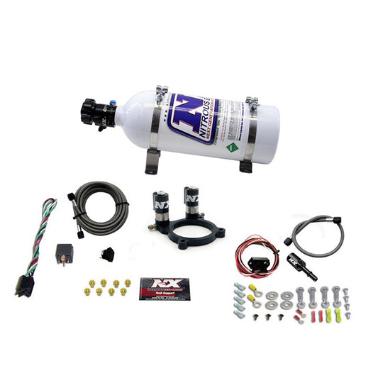 Nitrous Express - FORD V6 NITROUS PLATE SYSTEM-3.5L AND 3.7L W/5LB BOTTLE - 20952-05