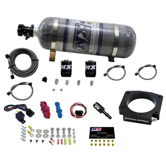 Nitrous Express - NITROUS PLATE SYSTEM- GT350 5.2L - 12LB BOTTLE - 20953-12