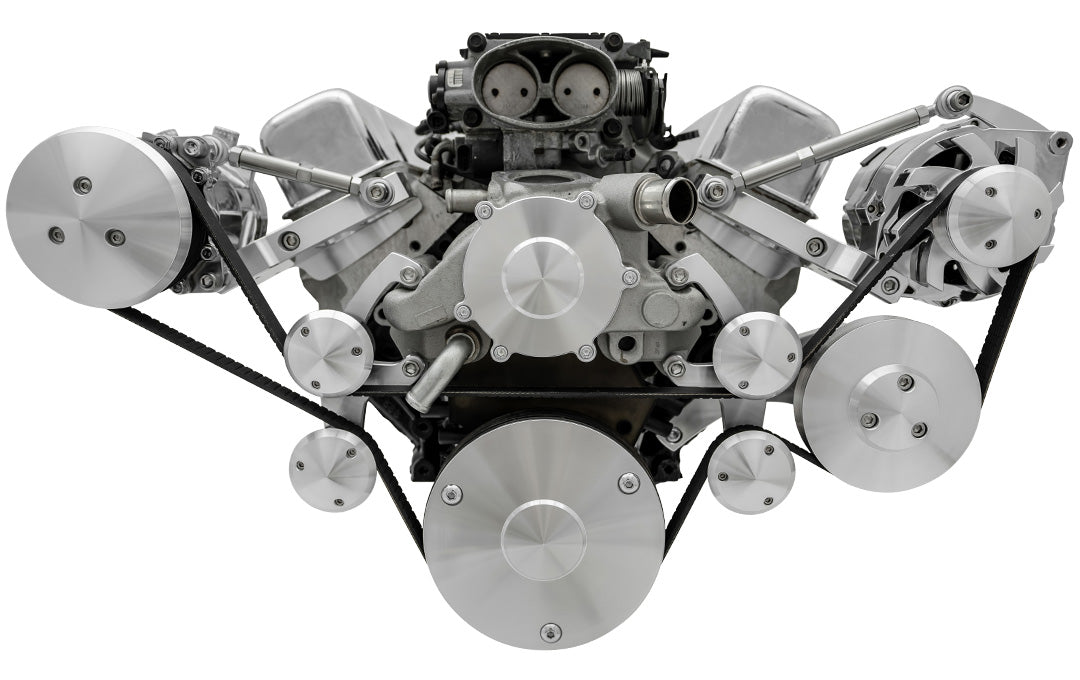 Chevy LT1 Gen II Serpentine Conversion - Outward - AC & PS - GMT2 - Camaro