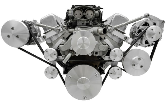 Chevy LT1 Gen II Serpentine Conversion - Outward - AC & PS - GMT2 - Camaro