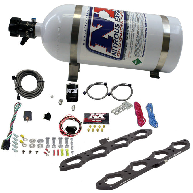 Nitrous Express - Coyote Dry Direct Port Plate System(10LB Bottle) - 20957-10