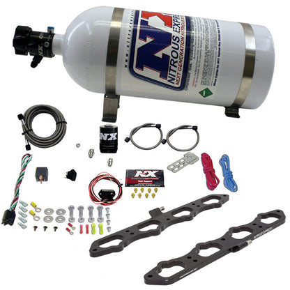 Nitrous Express - Coyote Dry Direct Port Plate System(10LB Bottle) - 20957-10