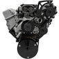 Chevy LT1 Gen II Serpentine Conversion - High Mount - ALT Only - Black