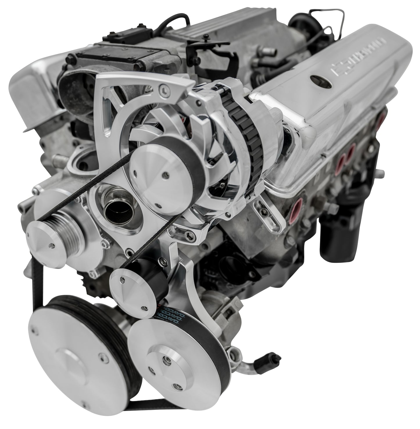 Chevy LT1 Gen II Serpentine Conversion - High Mount - PS & ALT - GMT2