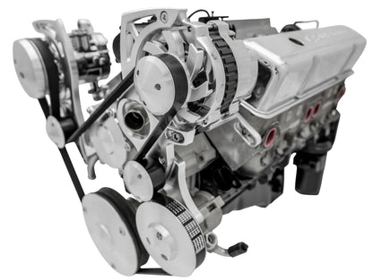 Chevy LT1 Gen II Serpentine Conversion - High Mount - AC & PS - GMT2