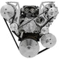 Chevy LT1 Gen II Serpentine Conversion - High Mount - AC & PS - GMT2 - Chrome
