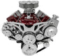 Small Block Chevy Style Track Serpentine System - Corvette - PS & ALT