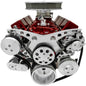 Small Block Chevy Revolver 2 Serpentine System - AC & PS - GMT2