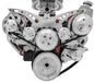 Small Block Chevy Revolver Serpentine System - Corvette - PS & ALT - Saginaw-Key
