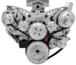 Small Block Chevy Serpentine System - Corvette  PS & ALT - Billet  Saginaw-Key