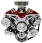 Big Block Chevy Chrome Style Track Serpentine Kit (AC/PS/ALT)