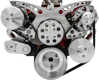 Big Block Chevy Revolver Serpentine System - AC & PS - GMT2