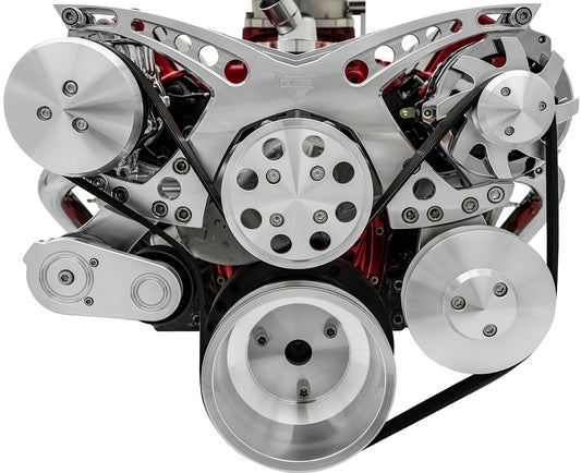 Big Block Chevy Revolver Serpentine System - AC & PS - GMT2