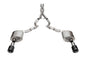 3.0in. Dual Rear Exit Cat-Back Exhaust System With 4.5in. Polished Straight Cut